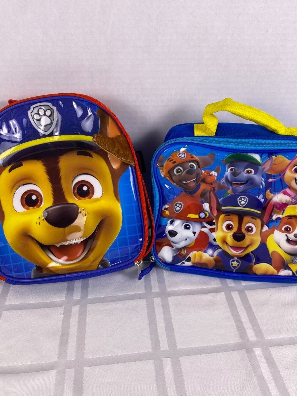 Paw Patrol Lunch Box Bags - Soft Insulated, zipper closure.